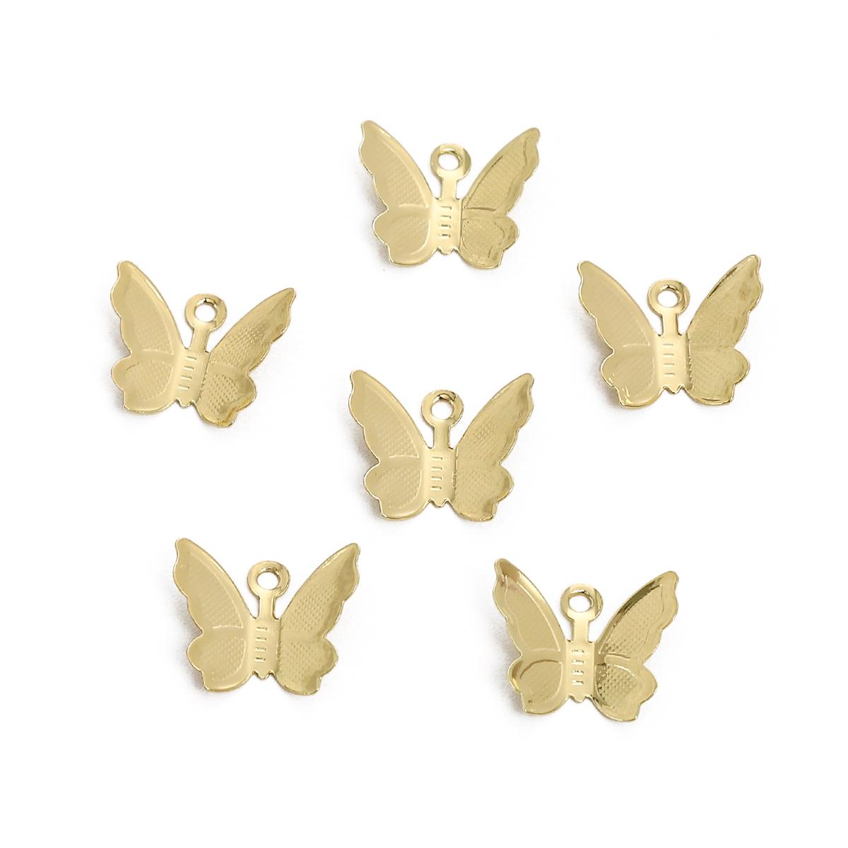 

Медный гладкий бантик-подвеска-подвеска для изготовления ювелирных изделий своими руками, аксессуары для рукоделия 13x11mm