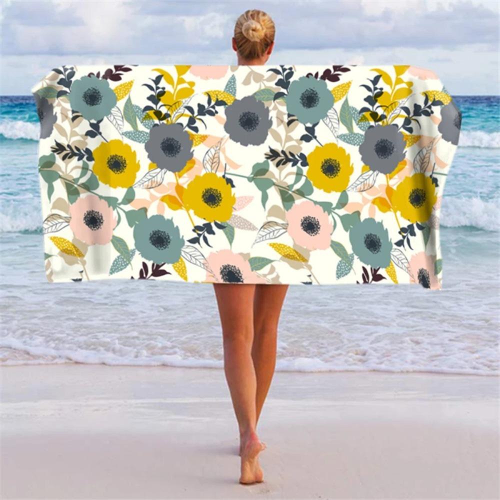 Beach Towel Quick-dry Microfiber Bath Towels Beach Cushion Bath Towel Yoga Mat Sand Free Beach Towel