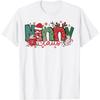 Nanny Claus Christmas Pajama Santa Claus Family Matching T-Shirt