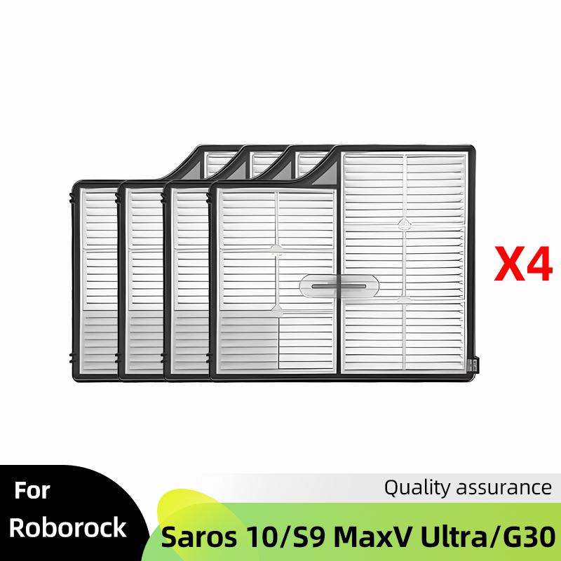 Fit For ( Roborock Saros 10 / S9 MaxV Ultra / G30 ) Vacuum Parts Main Roller Side Brush HEPA Filter Mop Cloth Dust Bag