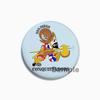 32/44/58mm Funny Cartoon Round Tinplate Pin Brooches Clothes Bag Decor Snap-in Badge Fashion Jewelry Gift
