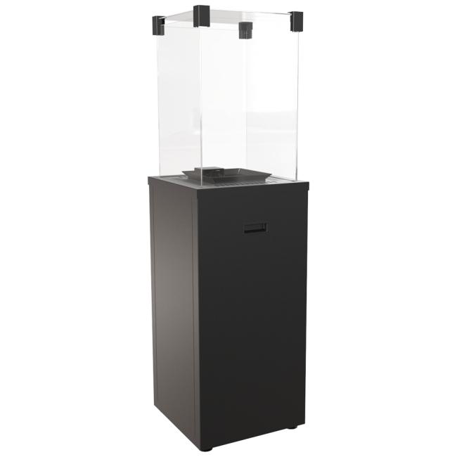 GAS HEATER PATIO SLIM BLACK 8,2 KW KIT