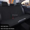 Universelle Allwetter-Autositzbezüge Atmungsaktives Wildleder-Sitzpolster Anti-Rutsch-Schutzpolster Luxusauto Ultra-dünne Wildleder-Sitzbezüge