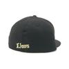 Cap Nippon Professional Baseball Hat Saitama Seibu Lions 7 5950 NPB SEILIO 25J [New Era] 5/8 BLK/MTGLD