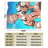 Ryomen Sukuna Jujutsu Kaisen Super Warm Blanket Students Plush Throw Blanket Fluffy Outdoor Flannel Bedspread Sofa Bed Cover