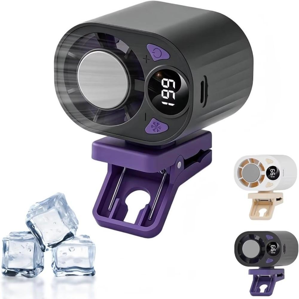 USB Charging Clip On Car Air Conditioner Silent Operation Mini Clip Fan For Drivers