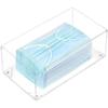 A33R-Acrylic Tissue Box Rectangular Transparent Tissue Box For Office, Home Bathroom Restaurant Lavatory Occasions