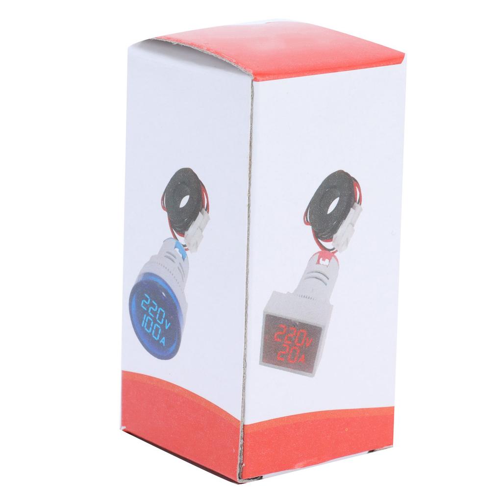 Current Signal Indicator   2‑Display   Lamp Light 60.500V AC AD16‑22FVA