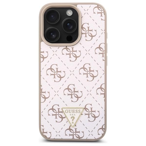 Guess Guhcp16Lpg4Gph Iphone 16 Pro6.3 Biały/White Hardcase New 4G Triangle