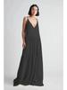 European Women's Loose Pleated Asymmetrical Beach Dress 2024