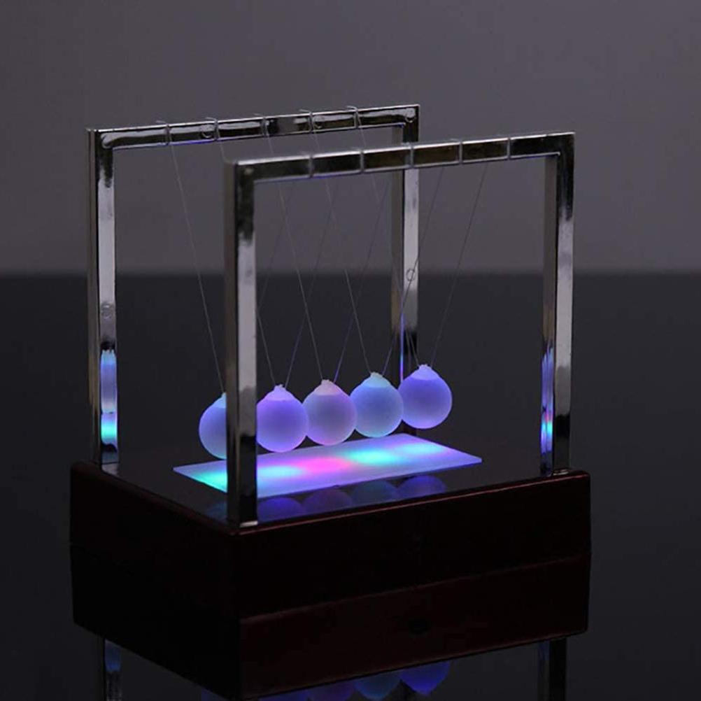 

Баланс Ньютона Разноцветные шарики Игрушка для стола Ньютона Наука Физика Психология Образовательные наборы Главная чёрный