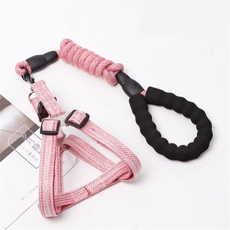 Dog Leash Slip Belt Leash Harnesses Rope Long Pet Strong Training Walking Swimming Belt Soft Handle