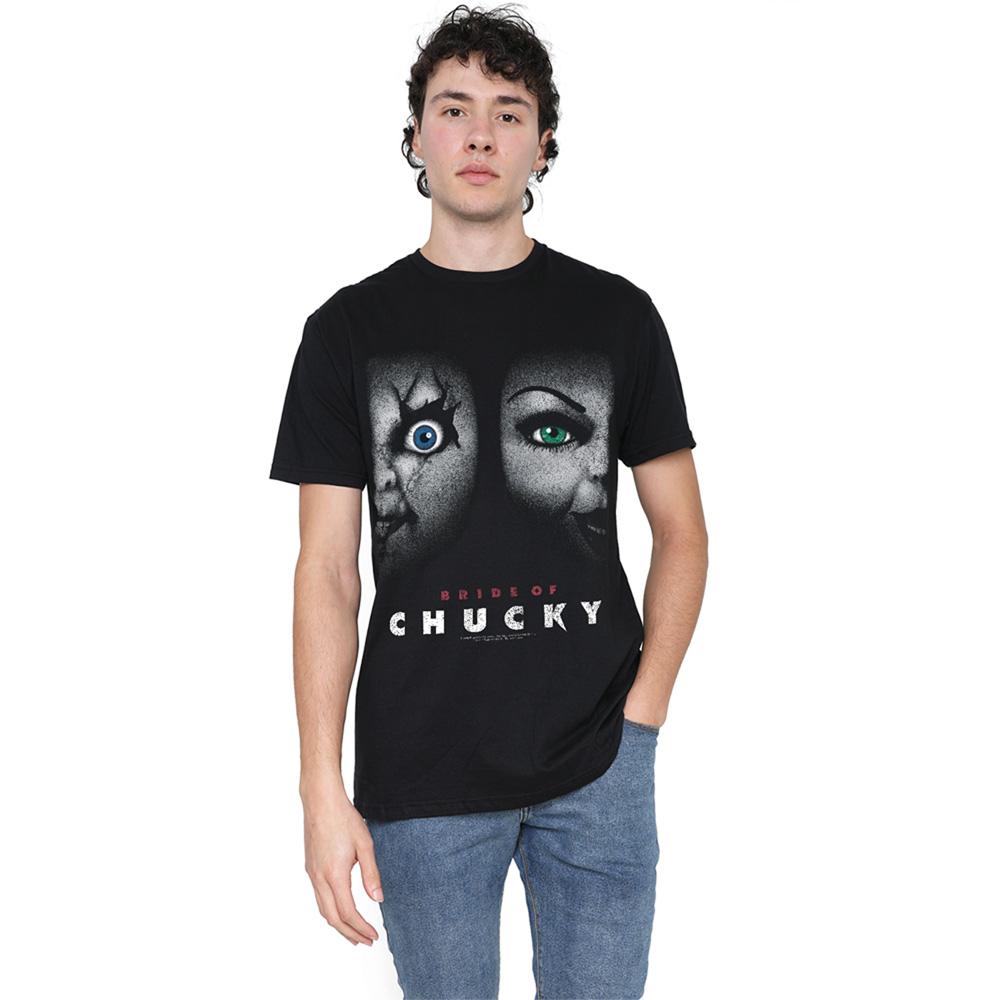 Bride of Chucky Unisex Adult Vintage Poster T-Shirt
