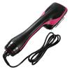 Hot Air Com Dryer Brush Negative Ion Hair Styler Wet & Dry Use Curling Volumizing Blow Dryer Comb EU Plug