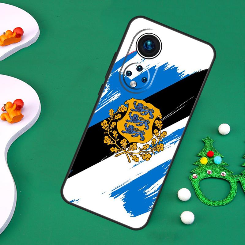 Estonia Coat of Arms Emblem Case For Honor Magic 7 Pro 6 5 50 70 90 200 Lite X9b X9a X8a X8b X7a X6a X8 X9 X9c Cover