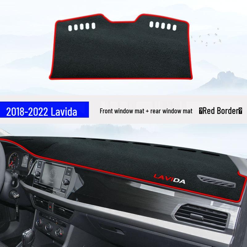 Volkswagen Lavida Dashboard Sunshade: Light-Blocking Console Pad for Interior Protection, Sharp Edition 24 Voyage.