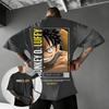 Streetwear One Piece Anime Luffy T Shirt Men Women 2026 Summer Y2k Oversized Casual Short Sleeve Tops Graphic Tee Cartoon Print