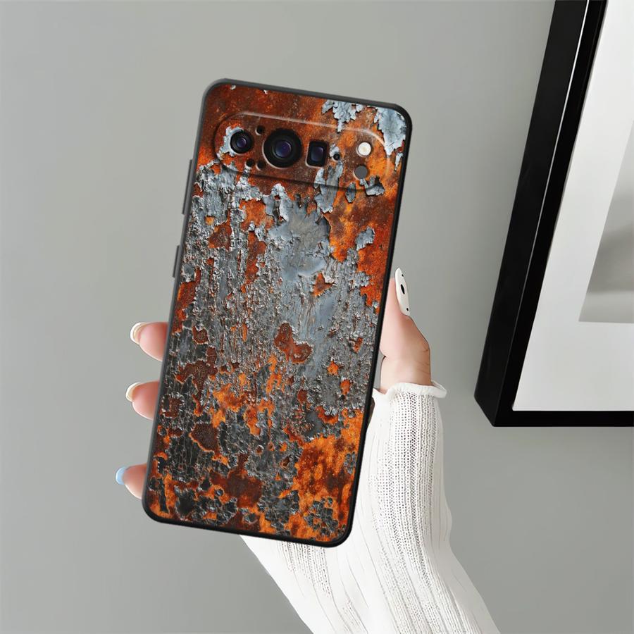 Retro Rust Funda Phone Cover Case for Google Pixel 7a 6a 6 7 8 Pro 10 9 Pro XL 8a 9a