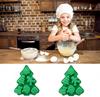 Christmas Silicone Baking Mold for Candy Chocolate Making Santa Tree Shapes Food Grade Non Stick Mold for Home Kitchen Holiday