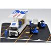 The Truck Collection Truck Collection Logistics Site Wing Van Set C Art Moving Center Diorama Supplies
