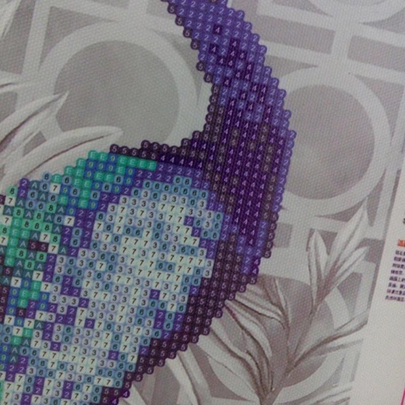 32*45cm DIY 5D Diamond Embroidery Mosaic Peacock Soul Love Cross Stitch Kits