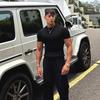 Men S Waffle Knit Short Sleeve Fitted Casual T Shirt