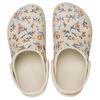 Crocs Classic Lightweight Printed Retro Casual Clogs Women Footwear Frosted-Beige 212878-2MC