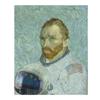 Poster Vintage Van Gogh Autoritratti Pittura su Tela Arte Moderna Stampa Divertente Quadro da Parete per Camera da Letto Soggiorno Decorazioni per la Casa