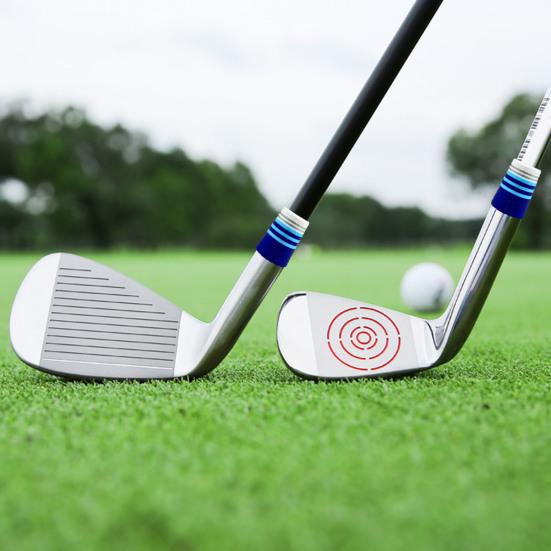 Ferule de Golf Conice Ferule Colorate cu Inele Multiple pentru Bâte de Golf Ferulă Manșon pentru Shafturi Conice din Oțel de 0,355 Inch