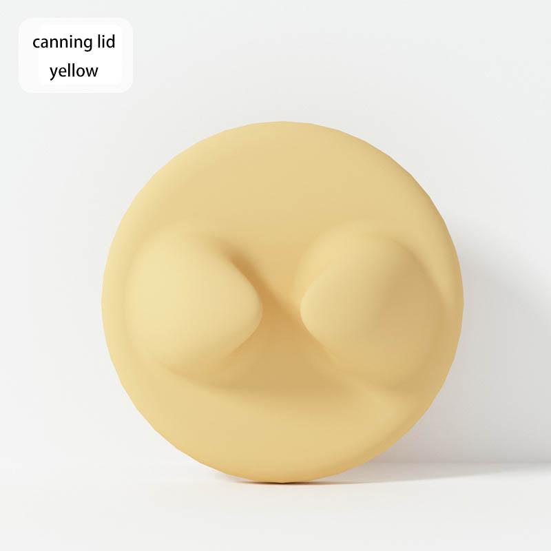 Multifunctional pet feeding spoon fresh-keeping sealed lid can opener wet food feeding spoon silicone pet can sealed lid