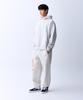 ADERNM Logo Sweatband Pants White Melange