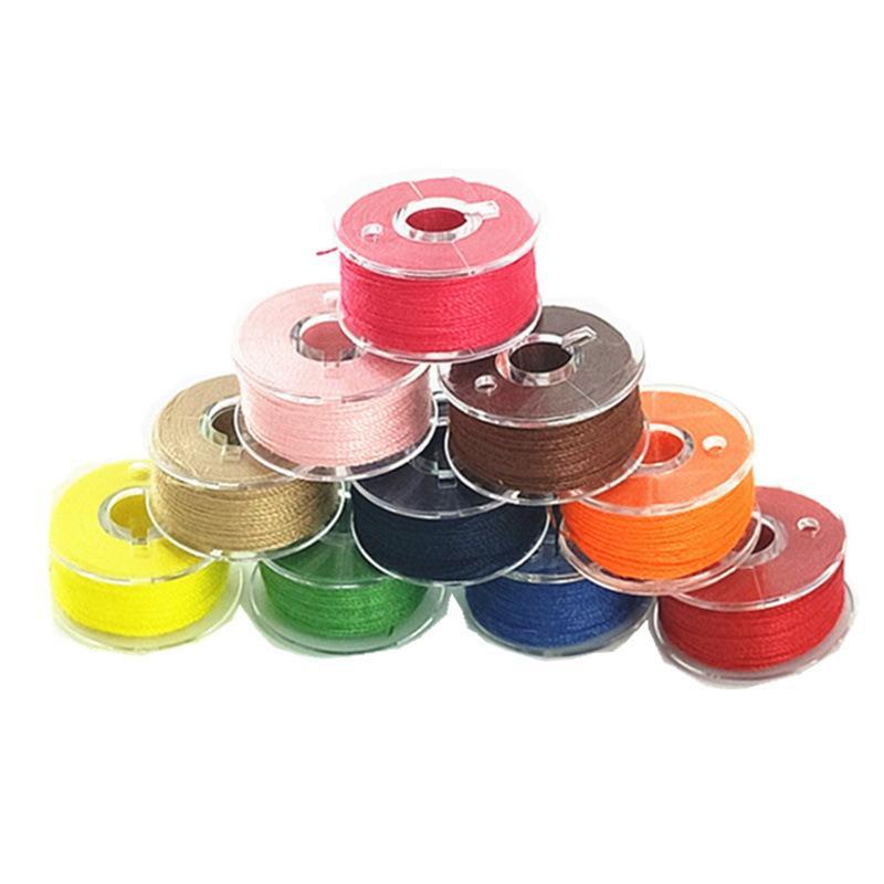36 Compartment Plastic Bobbin Storage Box Transparent Holder for Assorted Sewing Thread Spools Home Craft Needlework Use