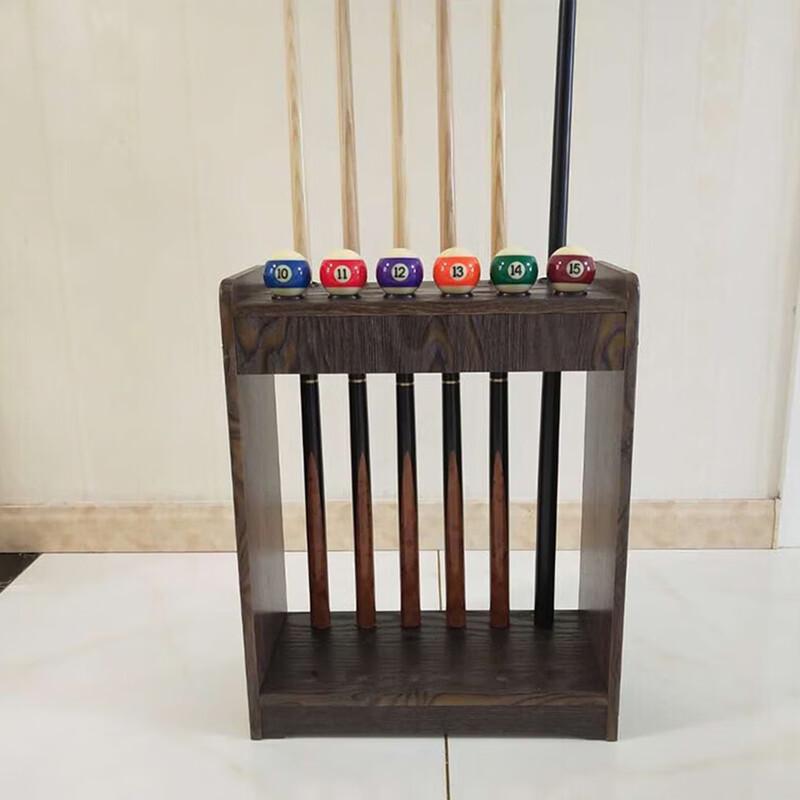 Solid Wood Billiard Cue Rack