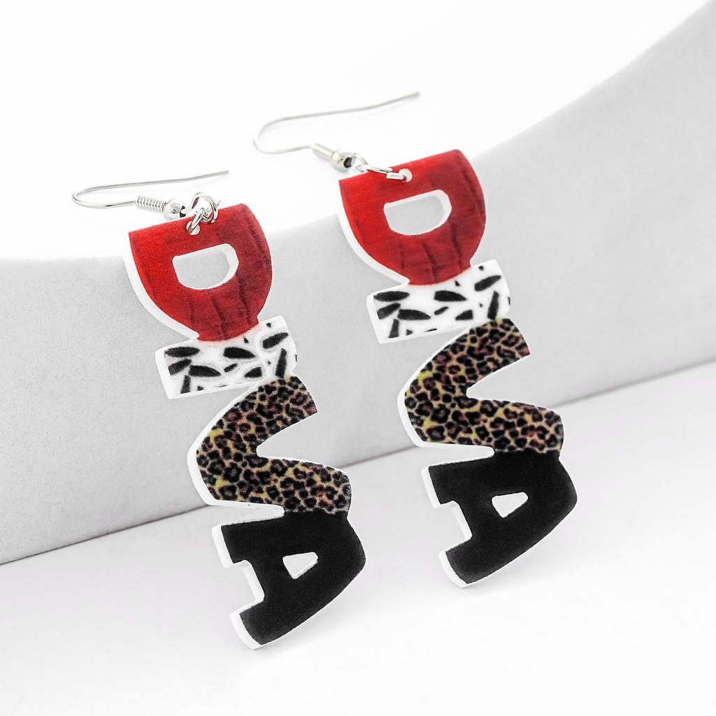 Environmentally Friendly Acrylic Earrings, Fashion Wine Glasses, Wine Bottles, Earrings, Earrings.
