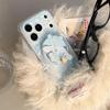 Cinnamoroll Polka Dot Raincoat Magnetic Phone Case for iPhone 17/16 Pro Max/15/14