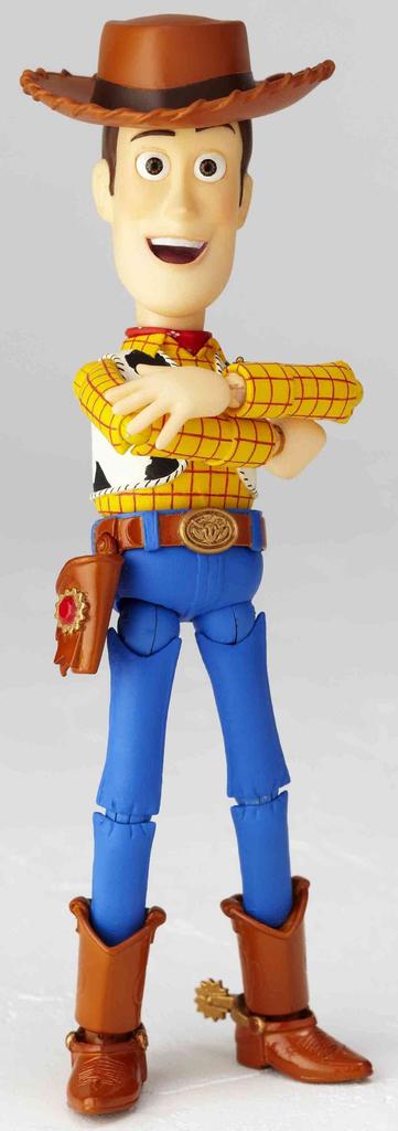 Revoltech Pixar Figursamling 005 Toy Story Woody
