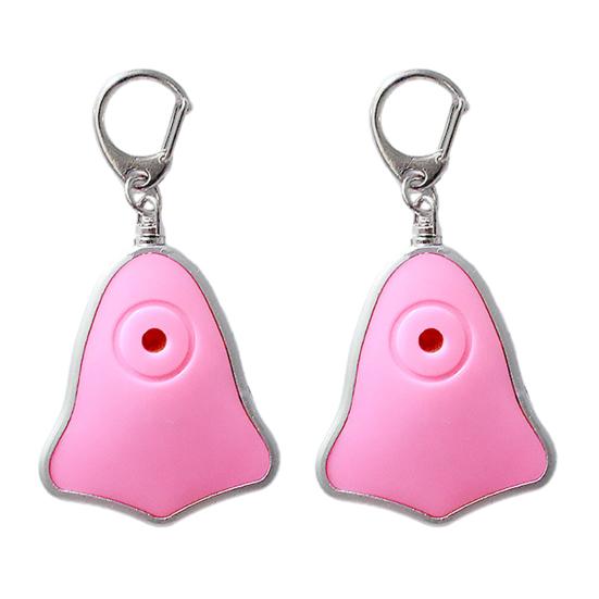 1/2Pcs Key Finder Waterproof Wireless Whistle Remote Control Flashing Key Tracker