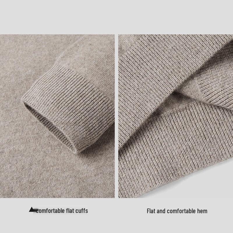 HLA Men's Slim Fit Cashmere Mock Neck Sweater