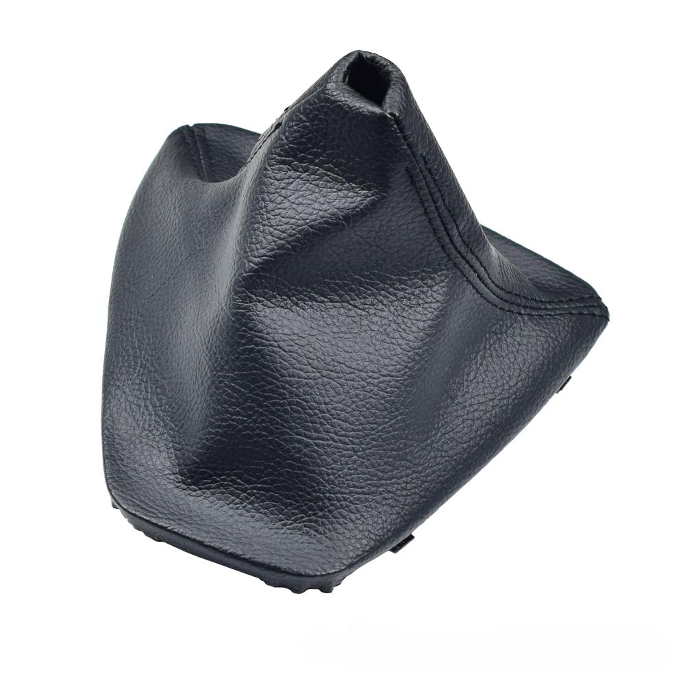 For BMW E30 E34 E36 E39 E46 E81 E82 E87 E88 E90 E91 E92 E93 E60 Car Leather Gear Shift Boot Cover Collars Gaitor with Frame
