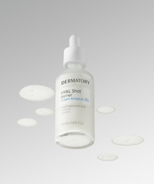 Dermatory Hyal Shot Barrier Cream Ampoule B5 50ml FREE