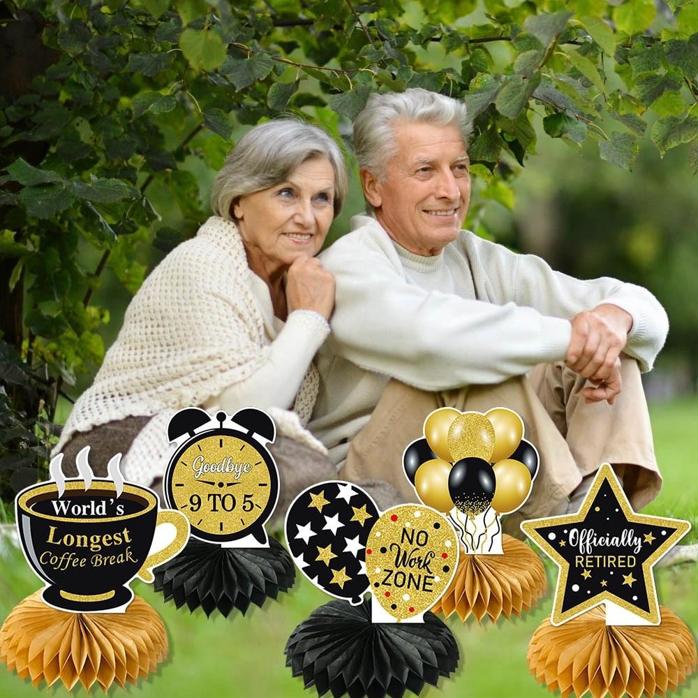 Themed Retired Paper Honeycomb Shape Party Event Desktop Ornaments Decoration