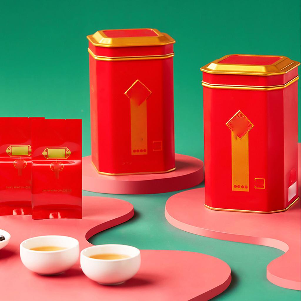 Dahongpao Tea 116g Net Content Mellow Sweet High Fragrance Loose Leaf Tea with Delicate Canister