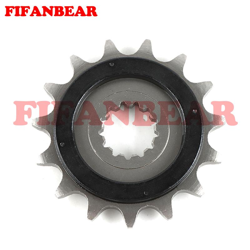 Motorcycles Front Sprocket Chain Wheel Front Fly Wheel Pinion 15T For CFMOTO 450 MT Small Silent Durable Motorcycle Parts