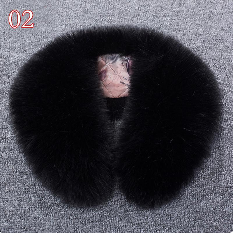 

Женские зимние теплые мягкие пушистые меховые воротники искусственный меховой шарф теплый шарф шаль искусственная кожа