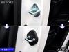 BRIGHTZ Tanto Custom LA650S LA660S Carbon Style Door Striker Cover 1PC [STRIKER-002-1PC] LA650 LA660