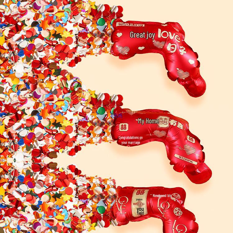 Creative Wedding Confetti Cannons & Photo Props Collection