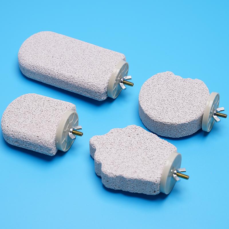 Creative Ice Cream Shaped Parrot Stand Pole Matte Finish Bird Platform with Tooth & Claw Grinding Stick Pet Supplies for Parrots