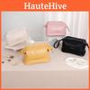 Stylish Double-layer Pu Makeup Bag Large Capacity Travel Wash Bag Cosmetic Storage Bag Portable