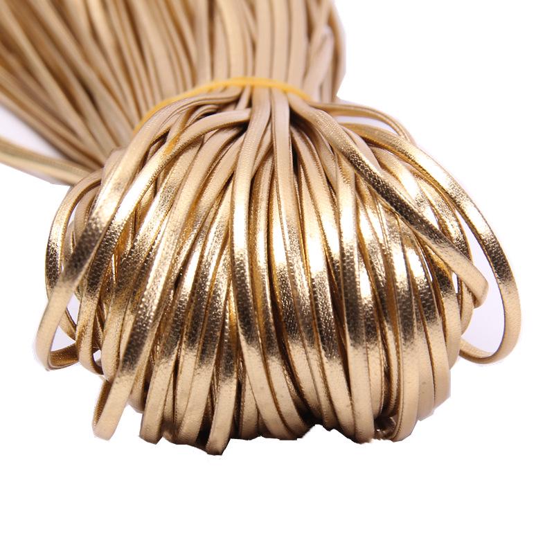 4-Fold Crimp Beads: 2/3/4mm Threading Chain & Faux Leather Cord for DIY Projects