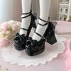 Women's Design High Heeled Lolita Shoes  New Women Single Shoes Princess PU Leather Comfort Spring Summer Dress Sexy Pumpes